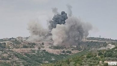 صورة لبنان.. قصف إسرائيلي يستهدف منطقة جدرا