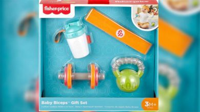 صورة الصحة الكندية تسدعي مجموعة ” Fisher-Price Baby Biceps “خوفاً من الاختناق