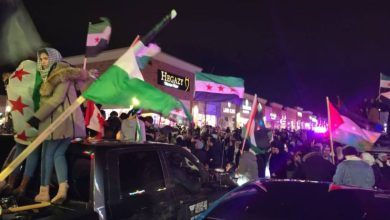 صورة يحدث الآن: احتفالات في “بلازا العرب” بميسسوجا احتفاءً بتحرير دمشق
