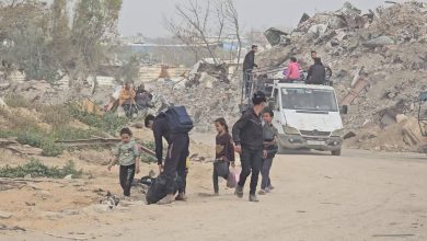 صورة بالصور| ليلة دامية على قطاع غزة ونزوح جديد للمحاصرين في شماله
