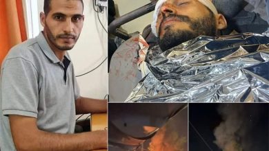 صورة إسرائيل تحرق الصحفيين أحياء في غزة